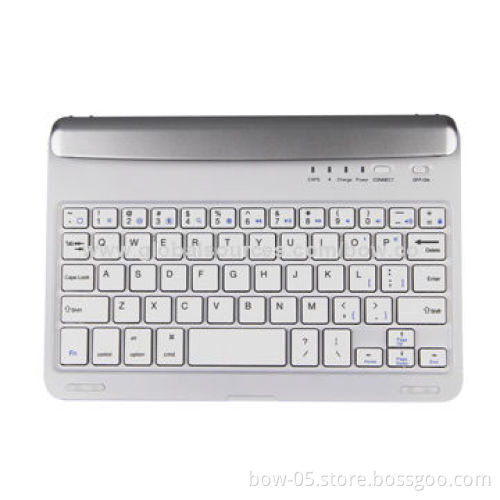 Wireless Bluetooth 3.0 Keyboard Case for iOS iPad Mini/Retina iPad Mini with Hinge Slot/Dock